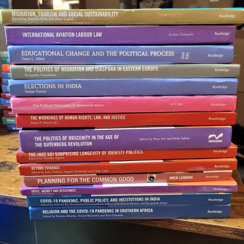 📚 Pick 5 Routledge Hardcover Books – Your Choice $50 Bundle Deal lot Governance
